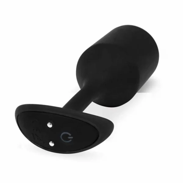 B-Vibe Vibrating & Weighted Snug Plug Black XL — image 2 of 7
