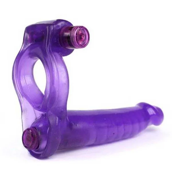 Double Penetrator Ultimate Vibrating Cock Ring by Nass Toys — image 3 of 5