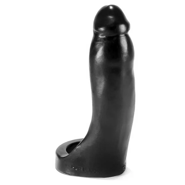Oxballs Silicone Penetrator Black Double Penetration Cock Ring — image 2 of 6