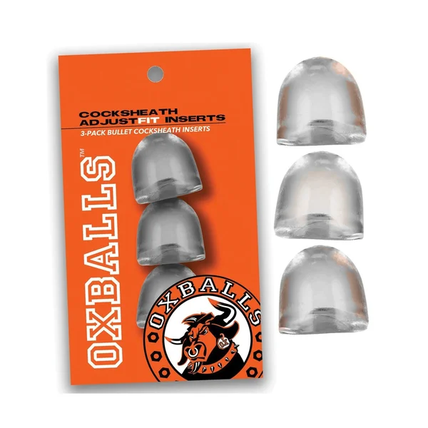 Oxballs Cocksheath Adjustfit Inserts - Pack of 3 Clear — image 8 of 10