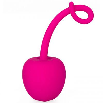 Bondara Pink Silicone Cherry Jiggle Ball 57g
