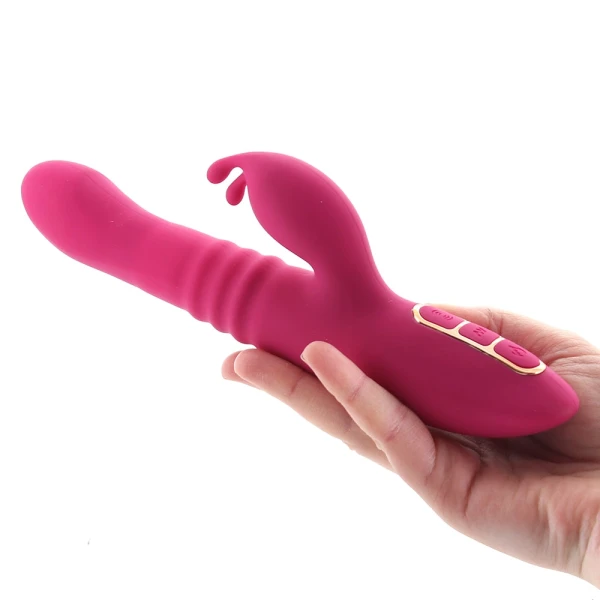 Lush Kira Rotating Thrusting Rabbit Vibrator by Blush Novelties