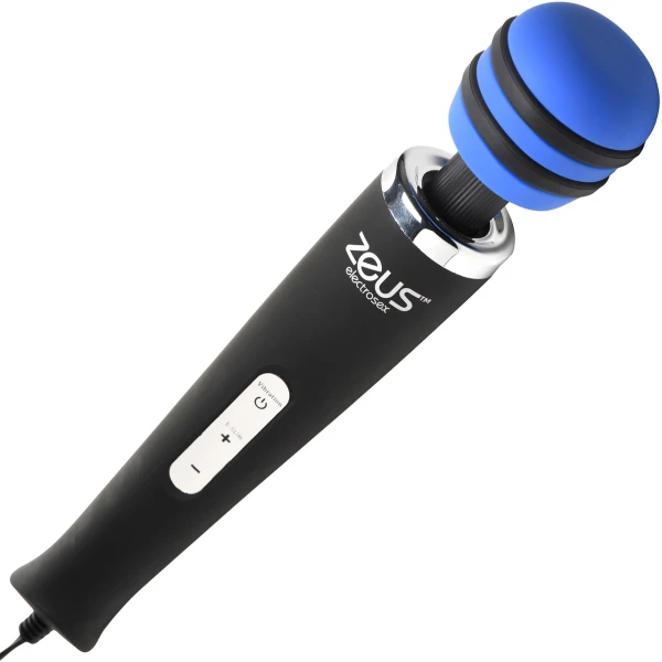 Zeus Blue Arc Plug In E-Stim Vibrating Wand