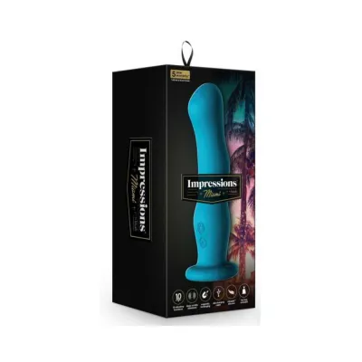 G Spot Vibrators Impressions Miami G spot Vibrator Teal