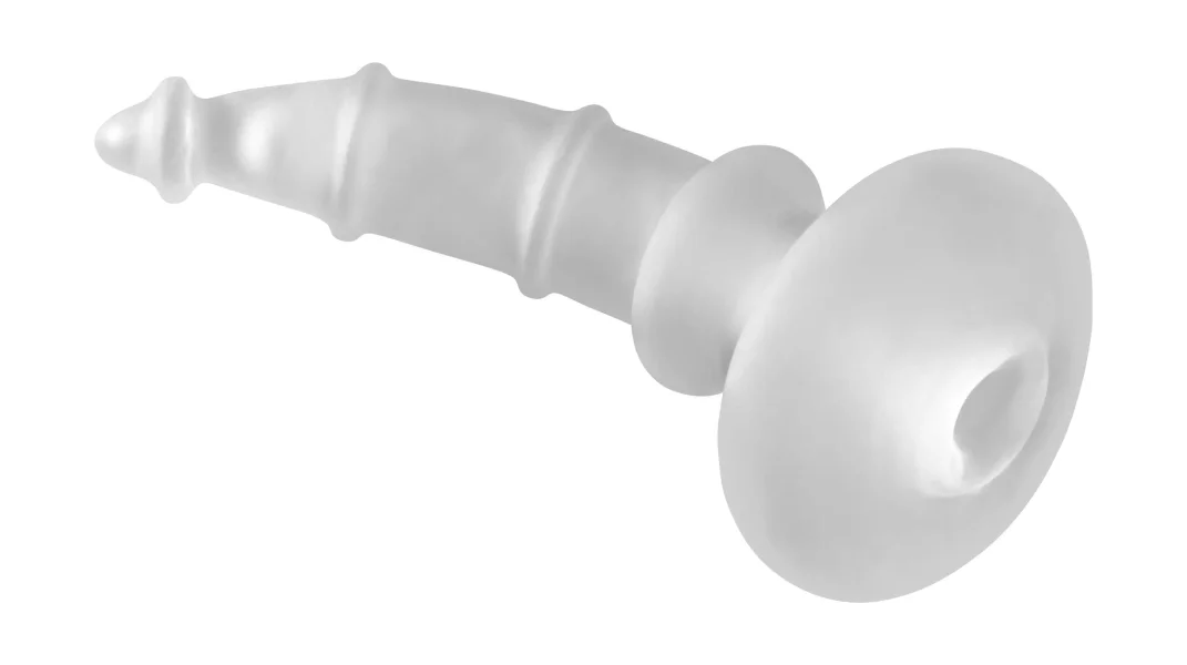 Xplay Anal Sleeve Plug 7.0 Inch - Clear