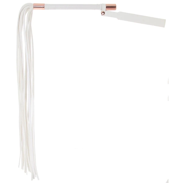 Vegan Leather Whip in White