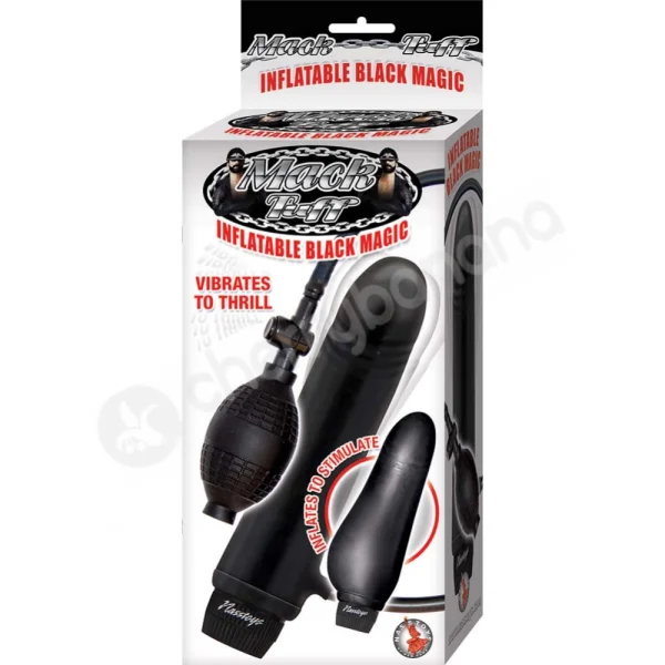 Mack Tuff Inflatable Black Magic Vibrator