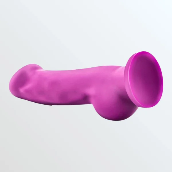 Avant D7 Ergo Silicone Suction Cup Dildo by Blush - Violet