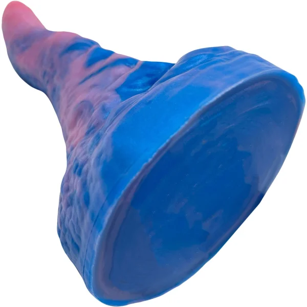 BIG Daddy Davy The Sucker Large 7.25" Platinum Silicone Fantasy Dildo By Dee's Big Daddies - Borealis