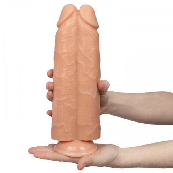 The Stunt Double Monster Light Tone Dildo – 12 Inch — image 5 of 5