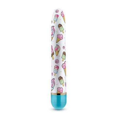 The Collection Sweet Cream Classic Slimline Vibrator by Blush Novelties