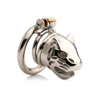 Caged Cougar Locking Chastity Cage
