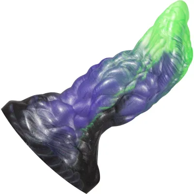 The Baroba Little Monster 6 Silicone Dildo By Uberrime Laguna Twilight