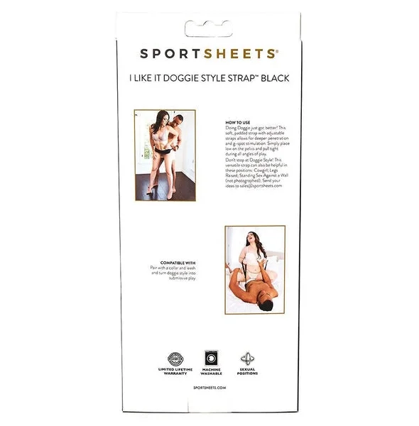 I Like It Doggie-Style Strap By Sportsheets