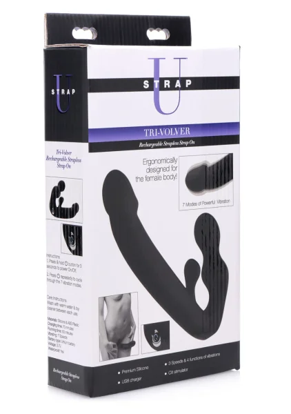 Tri-Volver - Rechargeable Strapless Strap-On — image 4 of 8