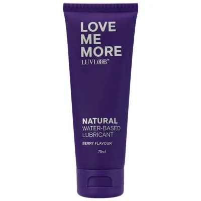 Luvloob Love Me More Water based Lubricant Berry