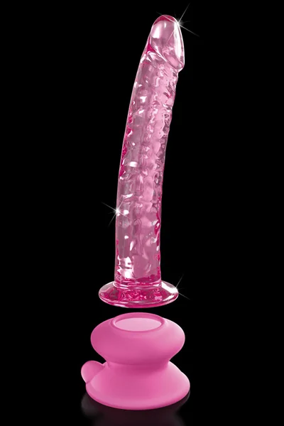 Pipedream 6.7" Realistic Glass Dildo with Suction Base — image 9 of 12