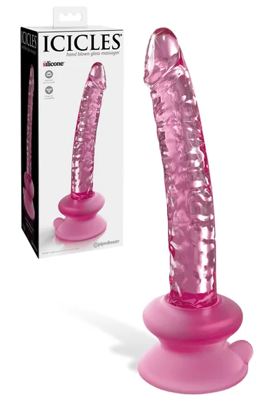 Pipedream 6.7" Realistic Glass Dildo with Suction Base — image 7 of 12