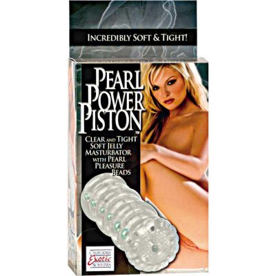 Cal Exotic Pearl Power Piston Male Masturbator