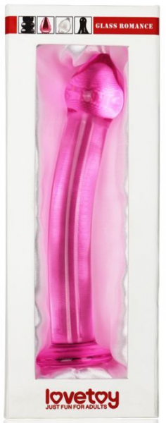 7.5" Glass G-Spot Dildo