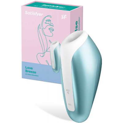 Satisfyer Love Breeze Air Pulse Clitoral Stimulator Ice Blue