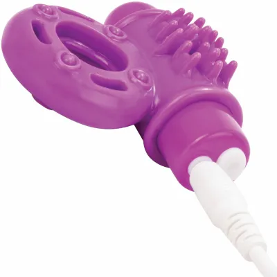 Screaming O Charged OWow Purple Vibrating Cock Ring
