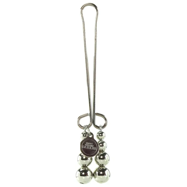 Just Sensation beaded clitoral clamp