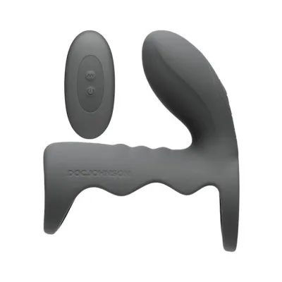 Optimale Remote Controlled Vibrating Cock Cage Dark Grey