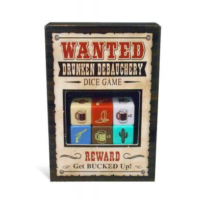 Kheper Games Wanted Drunken Debauchery Dice Adult Drinking Game