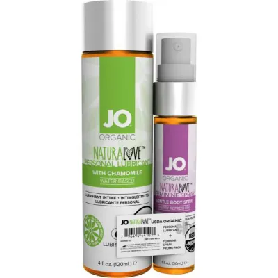 JO USDA Organic Lube Feminine Spray Promo Pack