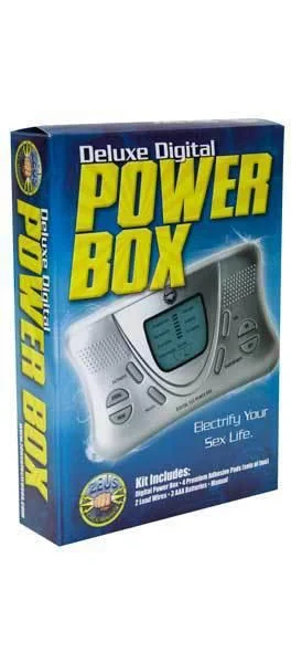 Zeus Electrosex Deluxe Digital Power Box Kit