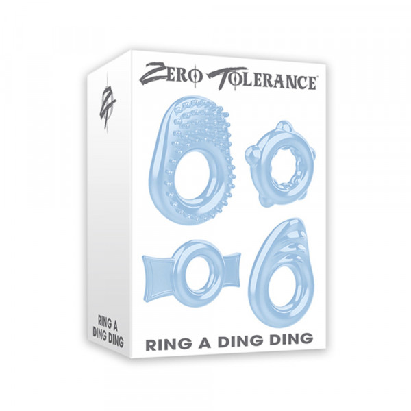 Zt Ring A Ding Ding Cock Ring Set Of 4