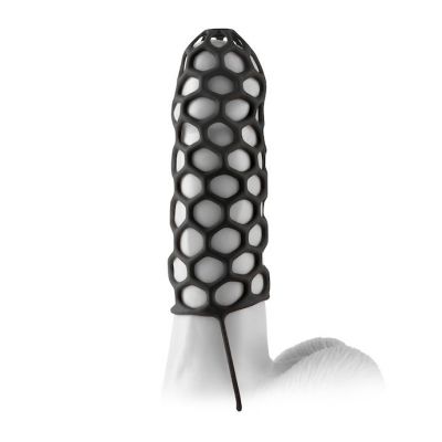 Fantasy X tensions Silicone Warrior Cock Cage Black