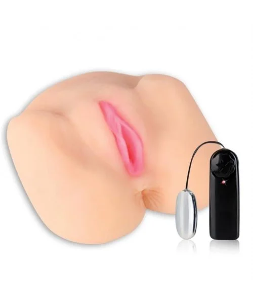 Vibrating Spread Eagle Pussy and Ass