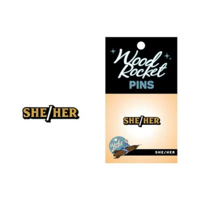 Pronoun She her Pin
