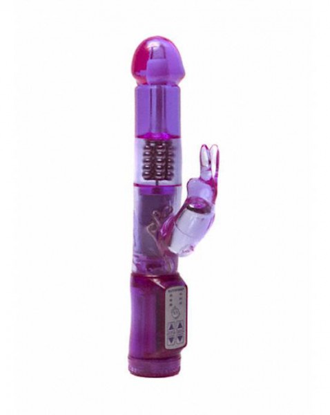 Exotik Slim Rabbit Vibrator - Purple - One Size