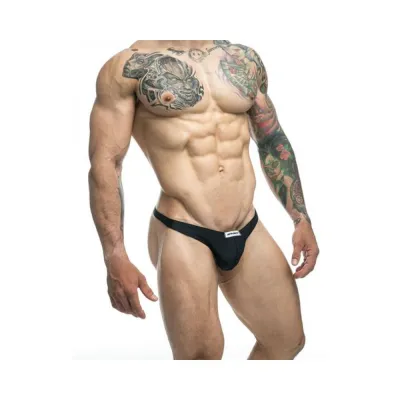 Men s Clothing Malebasics Justin Simon Classic Tanga Black L