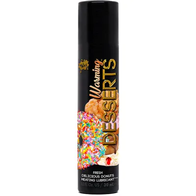 Wet Warming Desserts Lubricant Delicious Donuts 1oz
