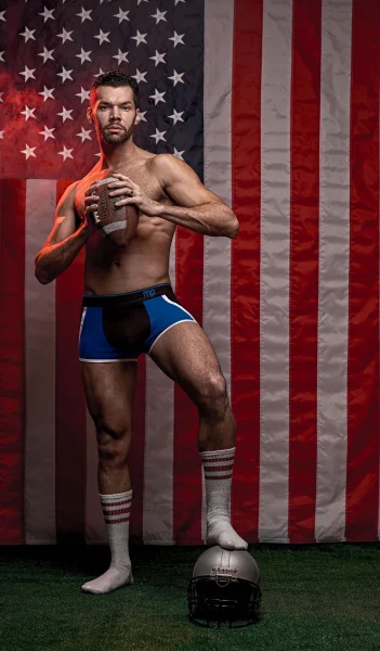 Men's Lingerie - Retro Sport Panel Short - Medium