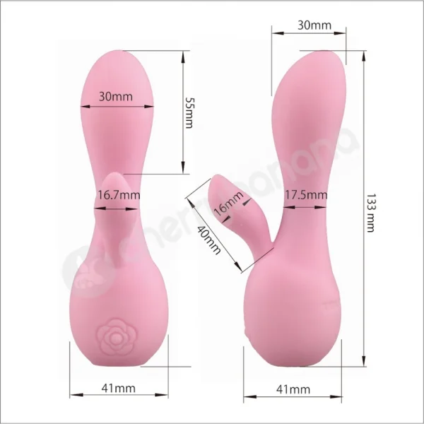 Maro Kawaii 10 Pink Rechargeable Vibrator