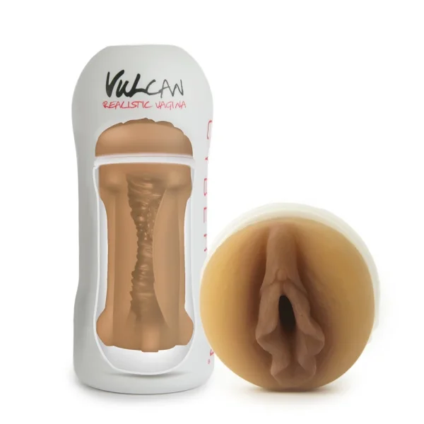 Cyberskin Vulcan Realistic Vagina - Mocha