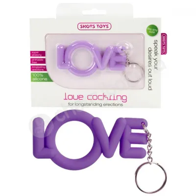 Shots Toys Purple Love Cock Ring