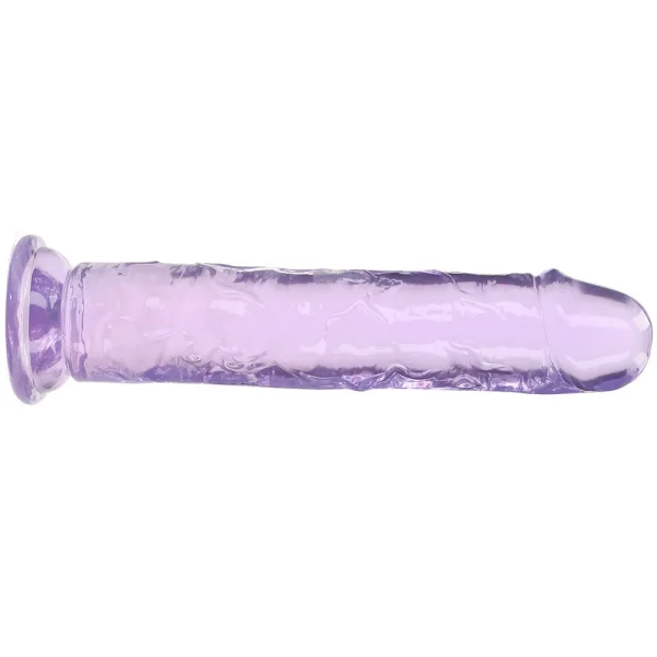 RealRock Crystal Clear Jelly 10 Inch Dildo
