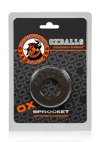 Atomic Jock 'Sprocket' Cock Ring - 'Smoke'