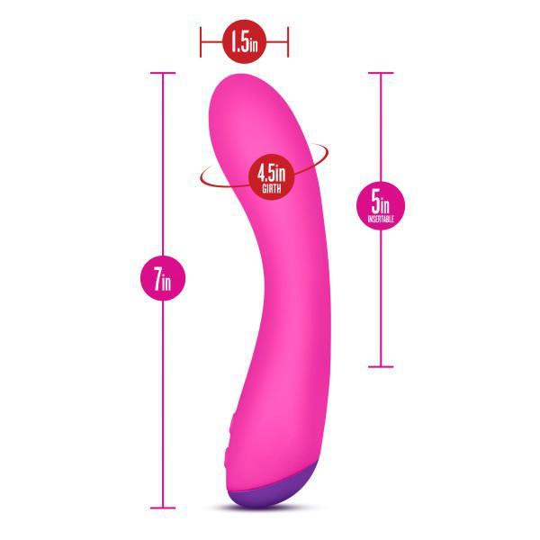 Blush Aria Magnify Rechargeable Silicone G-Spot Vibrator