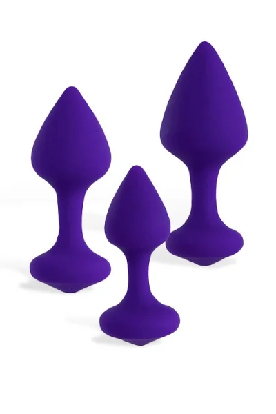 Feelz Bibi Silicone Butt Plug Set (3 Pce)