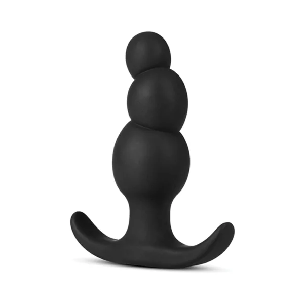 Anal Adventure Platinum Stacked Plug Black — image 5 of 15