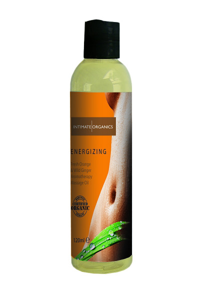 Intimate Organics Energizing Massage Oil