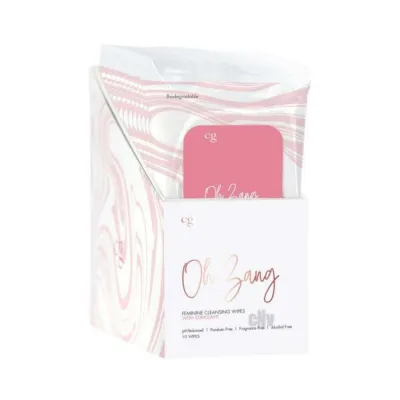 Cgc That s Some Zing Feminine Wipes W stimulant Pack Display Pack Of 10 Display Of 10