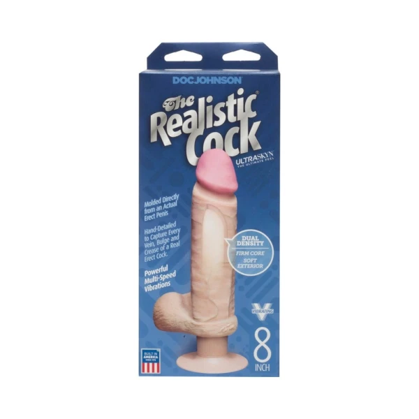 The Vibro Realistic Cock UR3 Vibrator 8 Inch — image 16 of 18